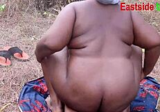 Ebony Bbw Eastsidebabe Gets Fucked Hard By Big Black Cock Outdoors