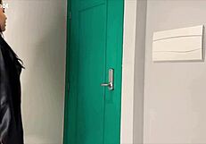 naughty neighbor invites well-endowed guy home