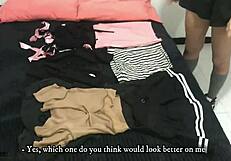 Skinny Latina Gets Fucked by Stepbrother After Gym, Rides and Takes All Cum