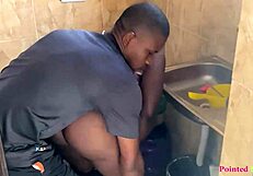 Eating Her Pussy While Preparing Dinner In Kitchen!