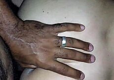 this brazilian amateur babe got on all fours for some hardcore fucking, flashing her ass