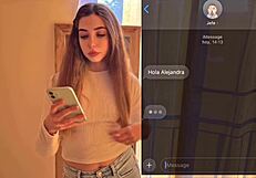 cleaning girl turns me on with jeans, fuck her hard