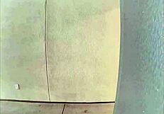 Slutty Petite Cheerleader Megan Gets Halloween Surprise