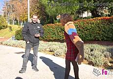 Amateurs Ask People on Street if They Want to Fuck Pornstar Elena De La Vega