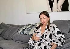 Stepmom Caught Masturbating Huge Tits