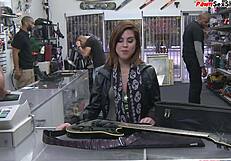 Petite Brunette Teases with Ass Lick Before Doggy