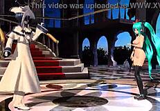 Hatsune Miku Cendrillon Nude Mod Featuring Big Boobs And Natural Tits