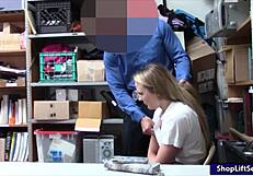 Alyssa Cole as uniformed thief pounded by perv cop