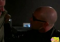 Lesbian Hotties Bring Strapon For Steamy Office Threesome