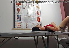 Gynecologist Fingers Ass and Fucks Patient