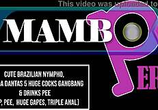 can cute brazilian nympho bianca dantas handle 5 huge cocks in gangbang?