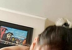 Making my stepson cum with intense pleasure