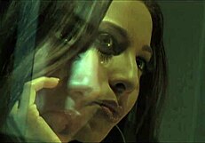 a stunning dark angel gets a massage in doggy style