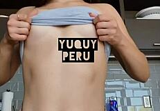 Casting a Peruvian woman.