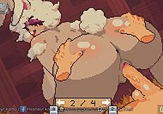 Sloppy bunny gets vaginal sex with big cock