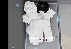 he comes into the shower with me just before we head to bed