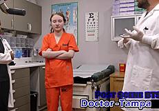 Dr Tampa's Commissary Cash Roleplay with Gloves and Handcuffs