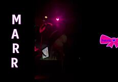 dakota marr pole dancing seductively in nebraska strip club