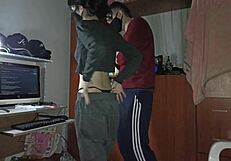 HOT SEX WITH ALUBNA WHILE SHE DOES CHORES, LETTING ME PENETRATE HER DEEPLY!