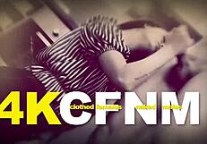 Clothed Milf Craves Sucking Meat Stick