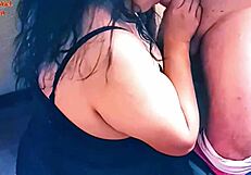 Loving my lover passionately while the cuckold husband records every moment