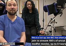 Freshman gets mandatory hitachi orgasm from doctor-tampa - yasmine woods