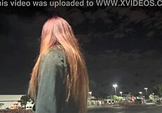 Italian Milf Artemisia Love Enjoys Outdoor Smoking Fetish In Los Angeles At Night