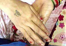 Indian stepbrother fucks his 18+ stepsister's hairy pussy hard when parents are away!