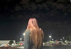 Italian Milf Artemisia Love Enjoys Outdoor Smoking Fetish In Los Angeles At Night