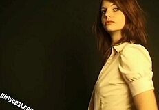 diana 18y explores weird christmas shoot with blowjob