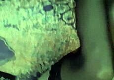 Beautiful latina smokes cigarette in intriguing lingerie setup