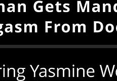 Freshman gets mandatory hitachi orgasm from doctor-tampa - yasmine woods