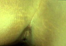 amateur black couple in doggystyle position