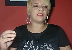 Sensitive lesbian surrenders to the taxi driver with comments