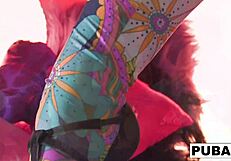 70s Style Kristina Rose Tease And Solo!