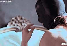 Slave endures intense insertions and fisting!