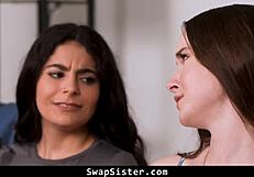 Stepsisters Pounded By Weird Stepbrothers!