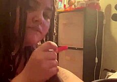 Gaknasty is sucking that biggak so wet and horny in gakworld. She's a nasty whore loving it.