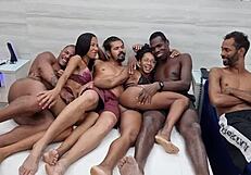 behind the scenes of a wild party with yasmin ribeiro and afrodite hotwife