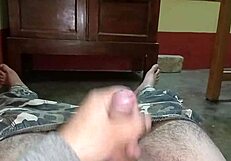 have you seen the mature man handling his penis at high speed?