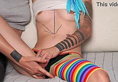 Amateur Receives Handjob In Ass From Tire Guy With Italian Dirty Talk