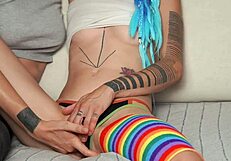 Amateur Receives Handjob In Ass From Tire Guy With Italian Dirty Talk