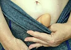 Busty Stepmom's Double Surprise: Two Cocks in POV Futanari Action