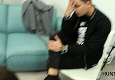 hunt4k: 'watch me get fucked hard in front of you!' shaved pussy action