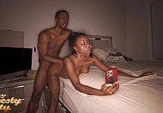 late night snack with petite pretty girl