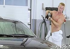 hungry dude hammers beautys cookie from behind