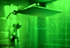 Look At This Captivating Brunette Beauty Taking A Shower