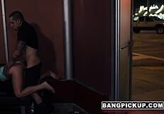 i watched teen valerie white get fucked hard on the street