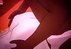 the girl is hot and sexy