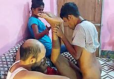 She looks attractive in the group scene with friends